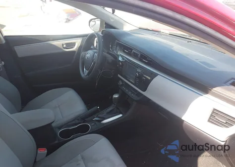 2016 Toyota Corolla Le z USA, uszkodzony, nr VIN 2T1BURHEXGC540019